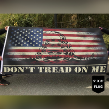 Load image into Gallery viewer, Don&#39;t Tread On Me USA Flag