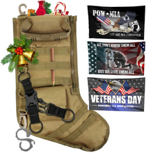 Load image into Gallery viewer, Tactical Holiday Stockings - 3-Pack Flag Bundle - Veterans Day (RTL)