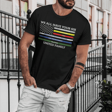 Load image into Gallery viewer, We All Have Your Six United Family - Mens Shirt