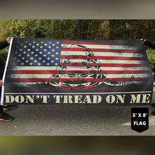 Load image into Gallery viewer, Don't Tread On Me USA Flag (RTL)