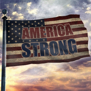 Vintage America Strong Flag