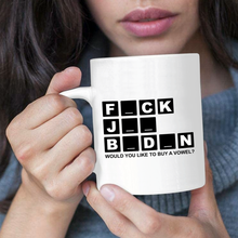 Load image into Gallery viewer, FJB Wheel of Fortune 11 oz. White Mug