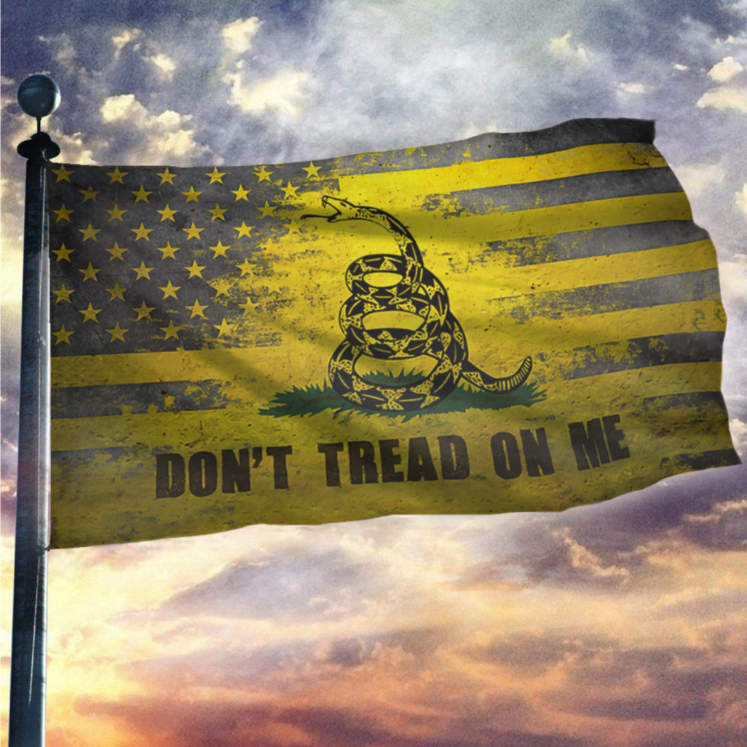 DTOM Gadsden USA Patriotic Flag