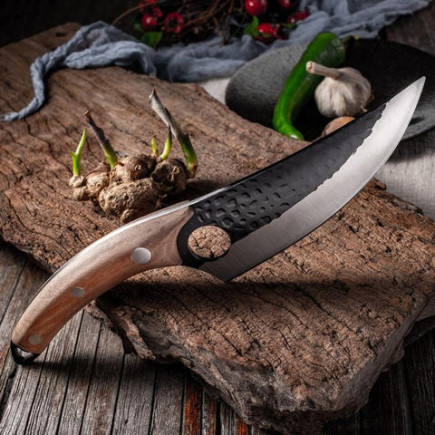 Classic Viking Forged Cooking Knife