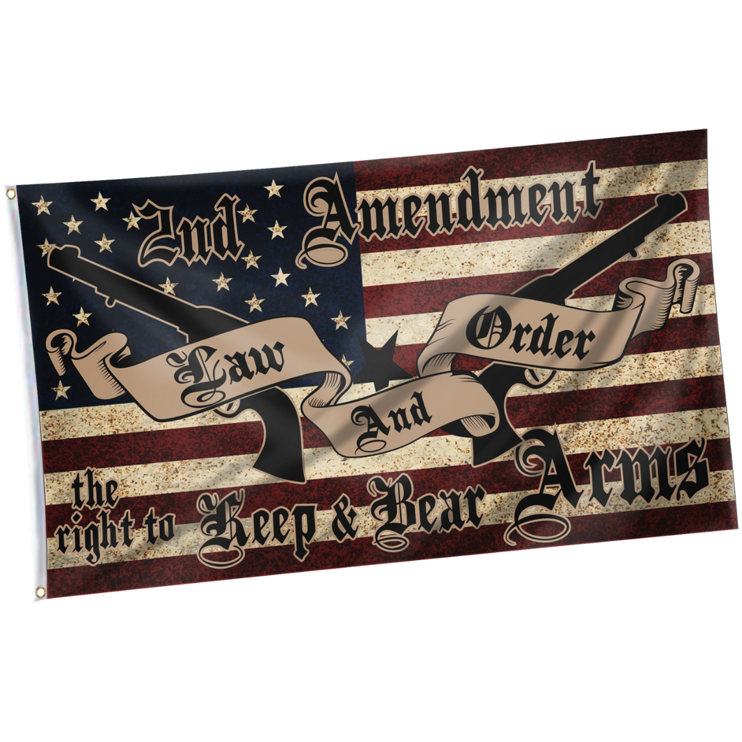 2A LNO Keep and Bear Arms Flag