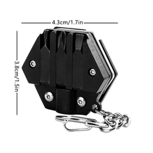 Load image into Gallery viewer, Multitool Hexagonal Kit - Mini Pocket Survival Tool Set Keychain