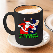 Load image into Gallery viewer, Not This Christmas 11 oz. Black Mug
