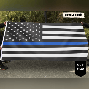 Thin Blue Line Flag