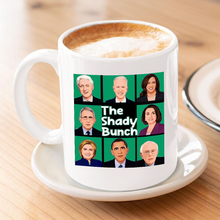 Load image into Gallery viewer, The Shady Bunch 11 oz. White Mug