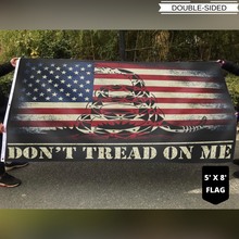 Load image into Gallery viewer, Don&#39;t Tread On Me USA Flag