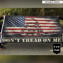 Load image into Gallery viewer, Don't Tread On Me USA Flag (RTL)