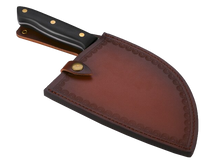 Load image into Gallery viewer, High Carbon Butcher Bone Chopper Knife - Traditional Handmade Forged Knife