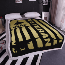 Load image into Gallery viewer, United States Air Force Veteran Blanket - 50x60 + Free Matching 3x5&#39; Single Reverse Flag