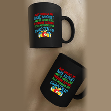 Load image into Gallery viewer, Text Messages For Xmas 11 oz. Black Mug