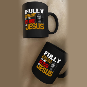 Fully Vaccinated v3 11 oz. Black Mug