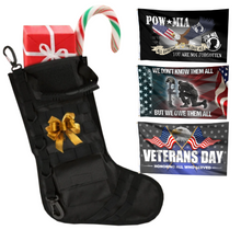 Load image into Gallery viewer, Tactical Holiday Stockings - 3-Pack Flag Bundle - Veterans Day (RTL)