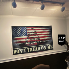 Load image into Gallery viewer, Don't Tread On Me USA Flag (RTL)