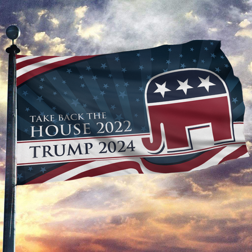 Take Back The House 2022, Trump 2024 Flag