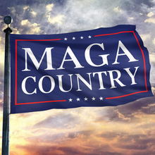 Load image into Gallery viewer, MAGA Country Flag (Blue)