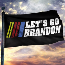 Load image into Gallery viewer, Let's Go Brandon Racing  - FJB Flag (RTL)