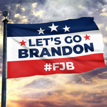 Load image into Gallery viewer, Let's Go Brandon FJB Hashtag Flag