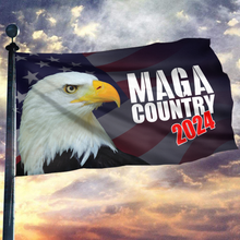 Load image into Gallery viewer, MAGA Country 2024 Eagle Flag