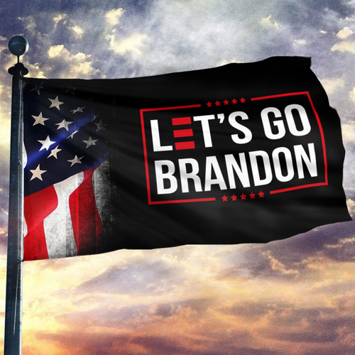 Let's Go Brandon - USA Flag