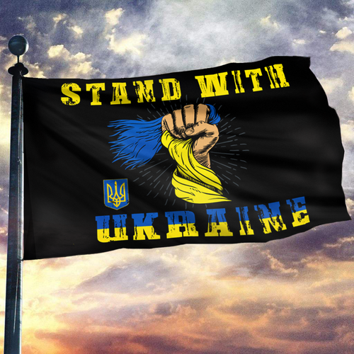 Stand With Ukraine Flag