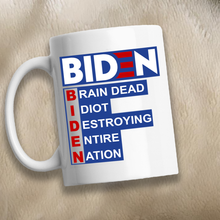 Load image into Gallery viewer, Biden Meaning 11 oz. White Mug