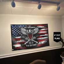 Load image into Gallery viewer, It&#39;s My Gun Permit - 2nd Amendment Flag