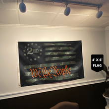 Load image into Gallery viewer, We The People - Camo Orange - 2nd Amendment 4x6&#39; and 5x8&#39; Flag