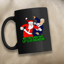 Load image into Gallery viewer, Not This Christmas 11 oz. Black Mug