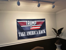 Load image into Gallery viewer, Trump - Take America Back Flag