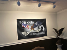 Load image into Gallery viewer, POW MIA Flag (RTL)