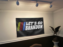 Load image into Gallery viewer, Let's Go Brandon Racing  - FJB Flag (RTL)