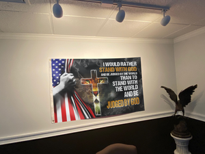 Stand With God Flag (RTL)