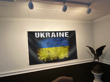 Load image into Gallery viewer, Ukraine Grunge Flag