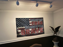 Load image into Gallery viewer, HOME OF THE FREE FLAG