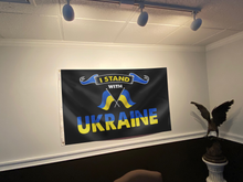Load image into Gallery viewer, Support Ukraine - I Stand With Ukraine Flag