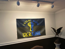 Load image into Gallery viewer, Support | Stand With Ukraine ♥ Flag