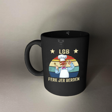 Load image into Gallery viewer, LGB - Ferk Jer Berden 11 oz. Black Mug