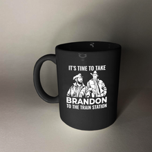 Load image into Gallery viewer, Train Station 11 oz. Black Mug