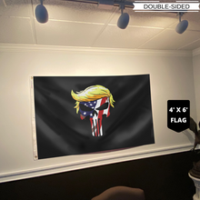 Load image into Gallery viewer, Trump USA Punisher Flag