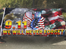 Load image into Gallery viewer, Liberty - 9.11 - We Will Never Forget Flag (RTL)