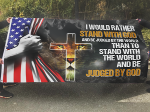 Stand With God Flag (RTL)