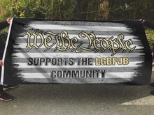 Load image into Gallery viewer, We the People Supports LGBFJB Eagle Flag