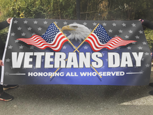 Load image into Gallery viewer, Veterans Day - Honoring All Who Served Flag (RTL)
