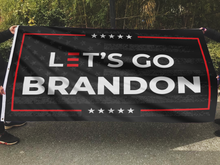 Load image into Gallery viewer, Let&#39;s Go Brandon - Black USA Flag