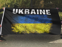 Load image into Gallery viewer, Ukraine Grunge Flag