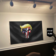 Load image into Gallery viewer, Trump USA Punisher Flag